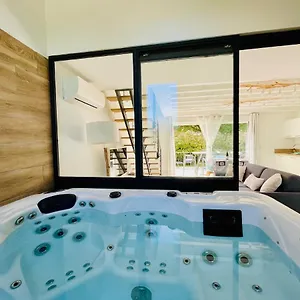 Villa Les Jardins Du Castelas - Piscines, Jardins Et Spas Privatifs